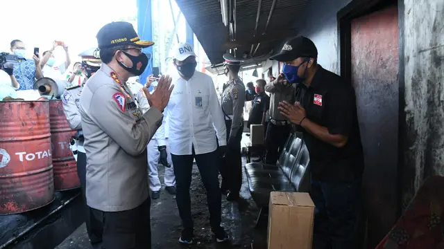 Kakorlantas Irjen Pol Istiono mmenggelar kegiatan Rapid Test gratis bagi para supir bus. (Istimewa)