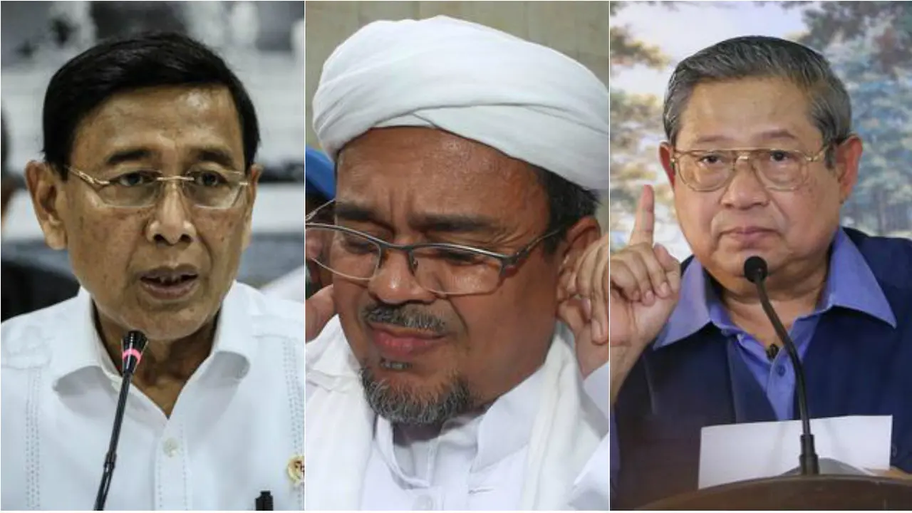 Wiranto, Rizieq Shihab, SBY