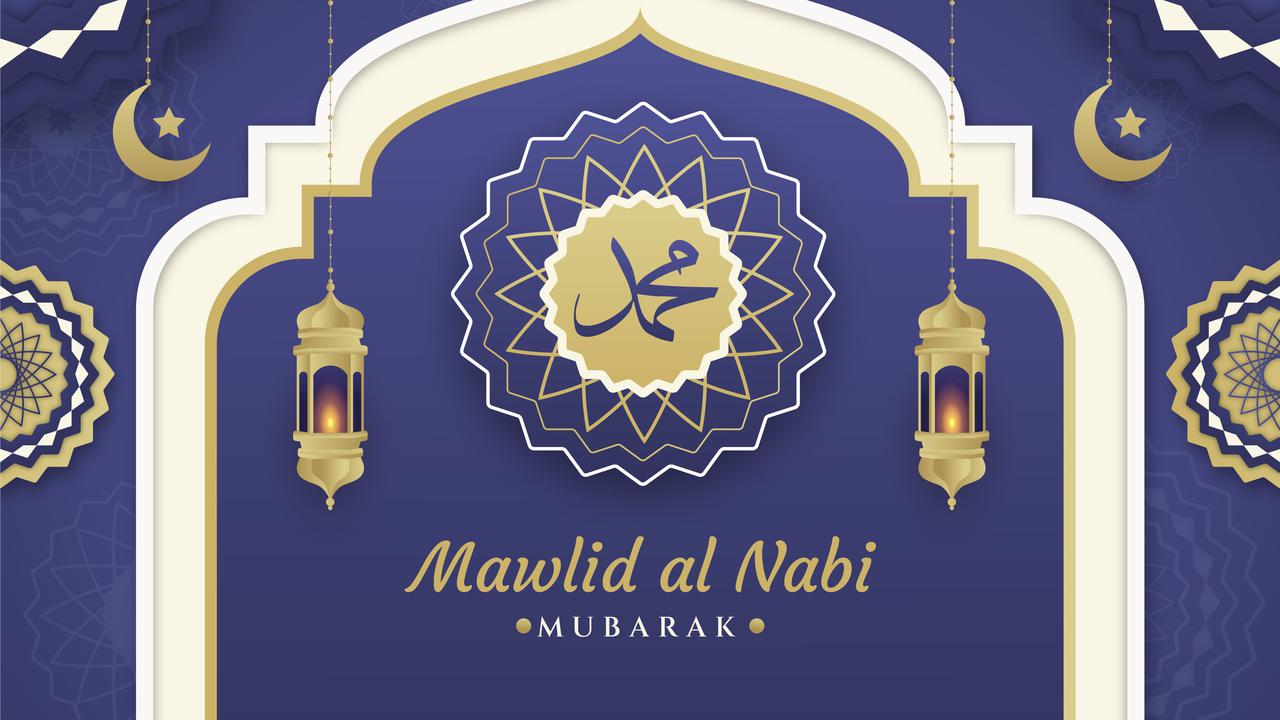 Ilustrasi maulid nabi Muhammad saw.
