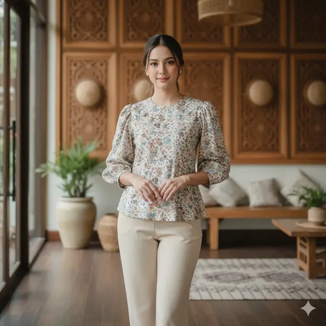 Model Atasan Batik Etnik Terbaru 2026