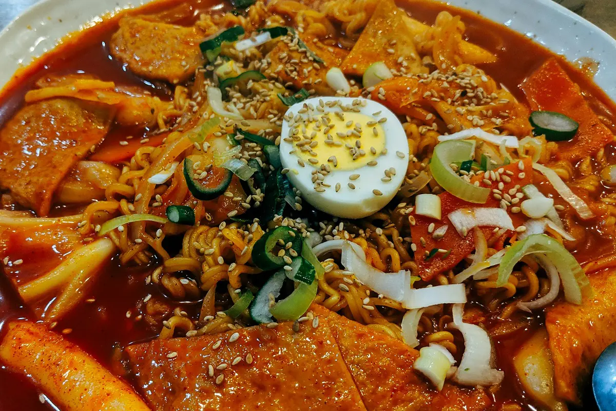 Ilustrasi Makanan Korea
