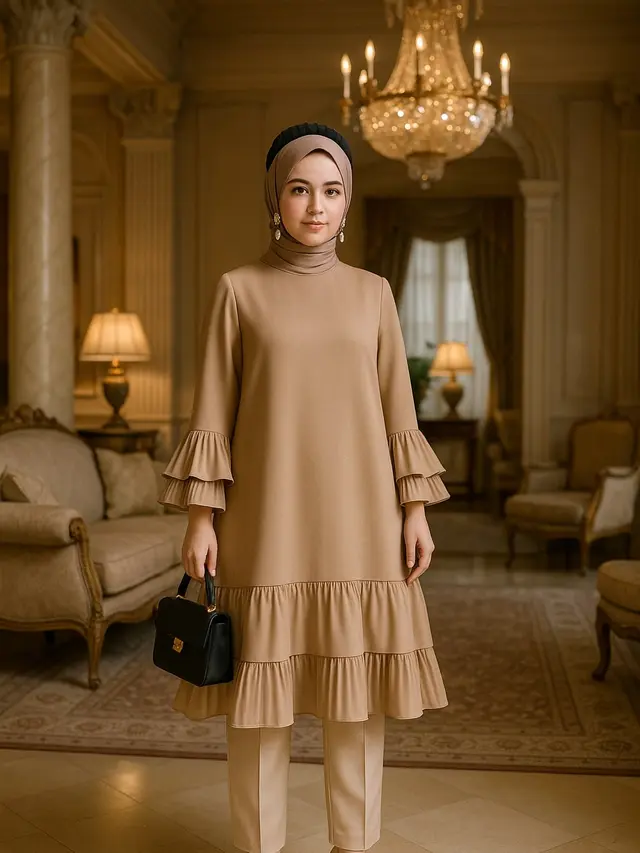 Model Tunik untuk Orang Pendek