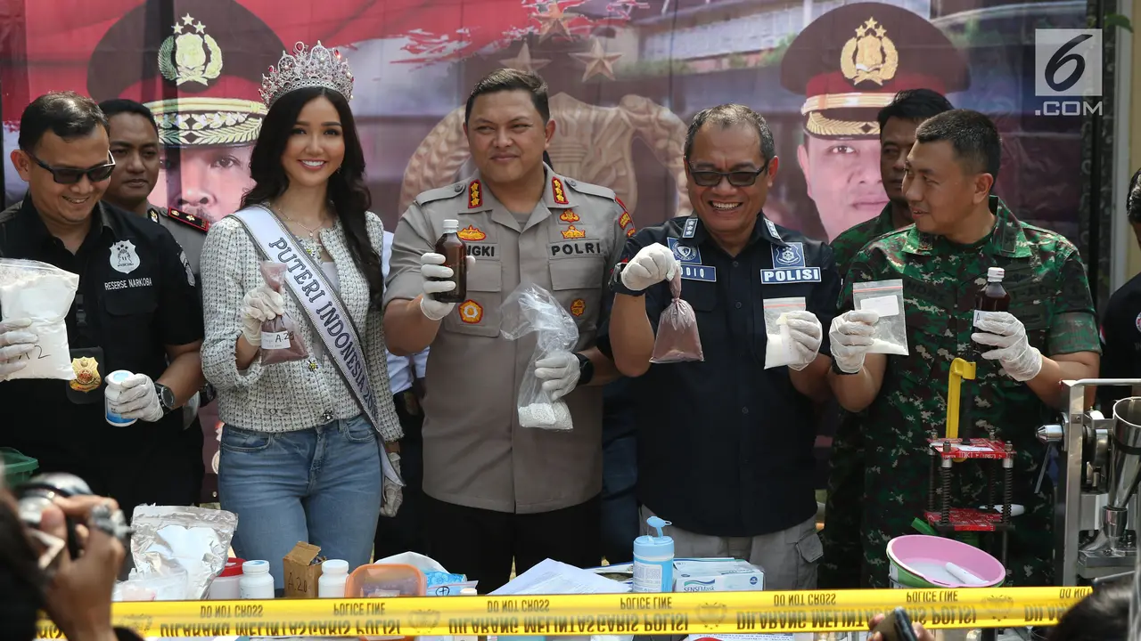 Polisi Sita Narkoba Jenis Sabu dan Ekstasi