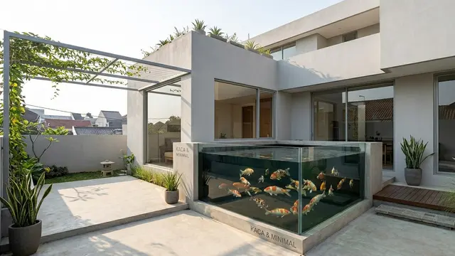 Kolam Ikan yang Aman untuk Rumah dengan Anak Kecil Gemini AI