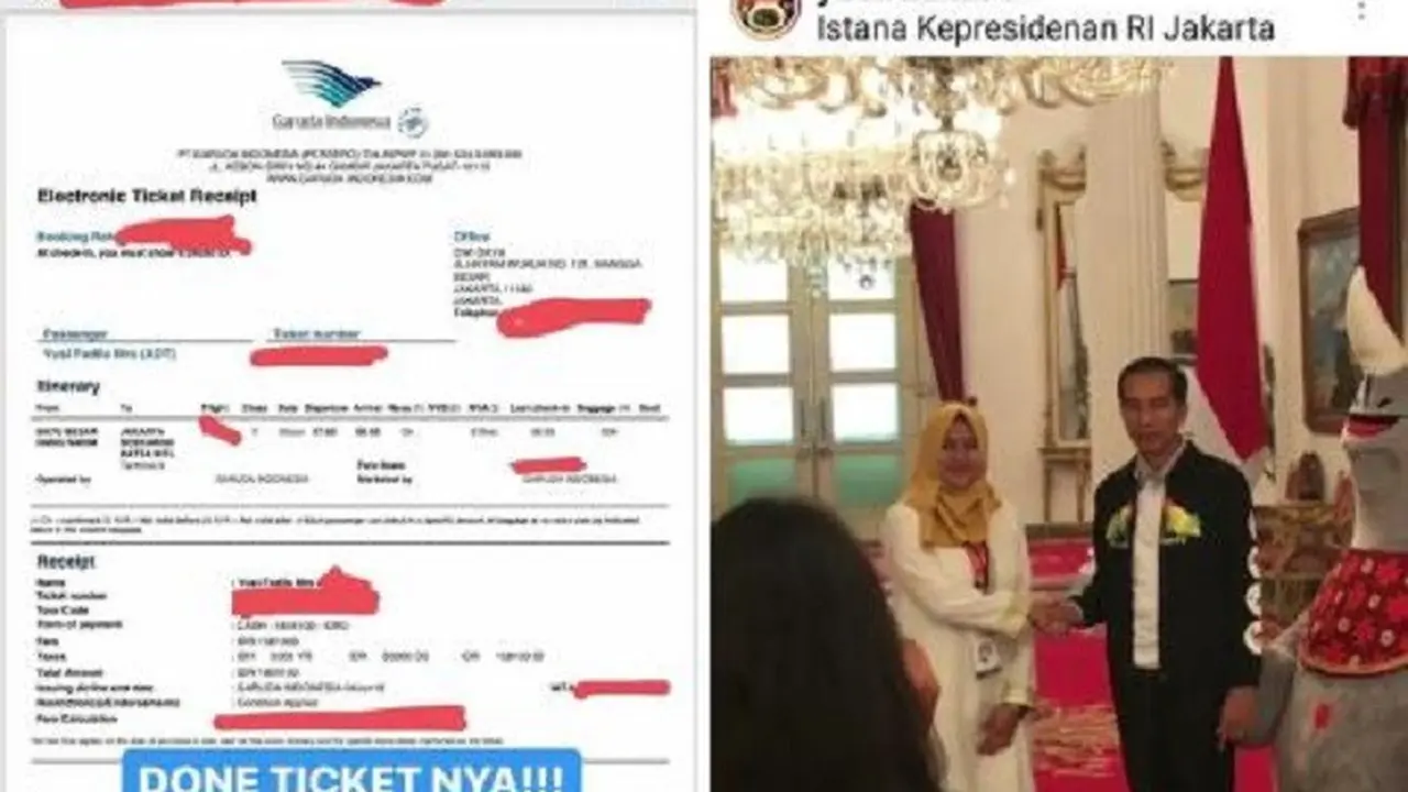 Cerita Gadis Batam Diundang Jokowi Setelah Makan Mangga dengan Kulitnya