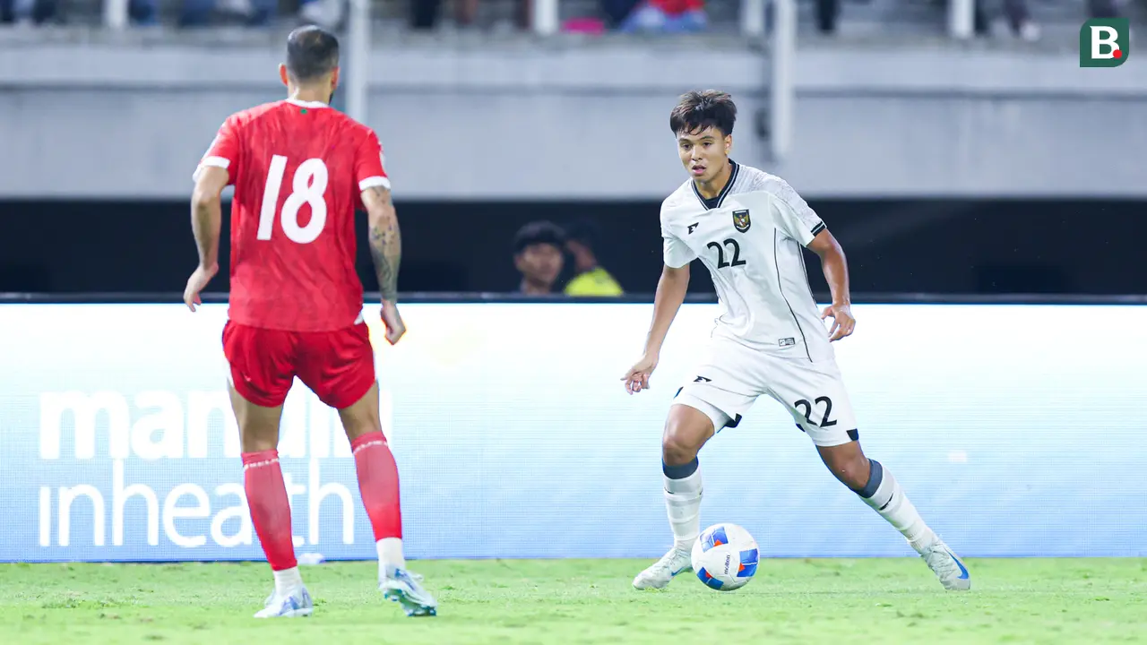 Foto: Melihat Debut Adrian Wibowo Bersama Timnas Indonesia, Tuai Pujian dan Sukses Curi Perhatian