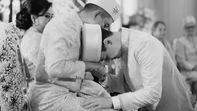 Momen pernikahan Amanda Khairunnisa dan Tavan Dutton (Foto: Instagram @akhairunnisa)