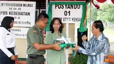 Citizen6, Kendal: Pos Pelayanan Kesehatan itu menurut Dandim bertujuan untuk membantu melayani warga yang ada di sekitar Kodim. (Pengirim: Aryo Widiyanto)
