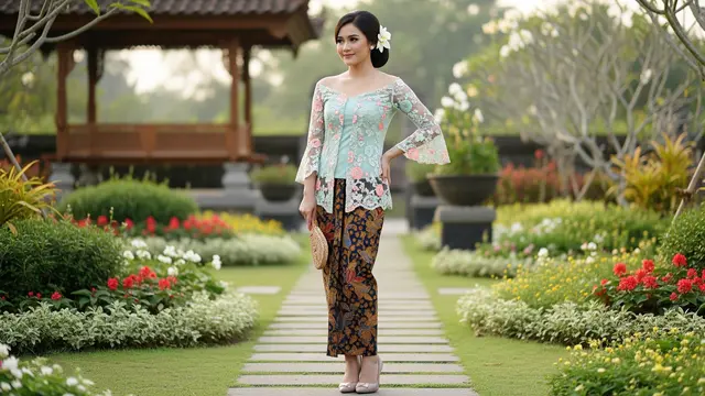 Model Kebaya Kekinian untuk Hari Kartini/Gemini AI