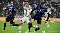 Juventus vs Atalanta di Liga Italia. (Isabella BONOTTO / AFP)