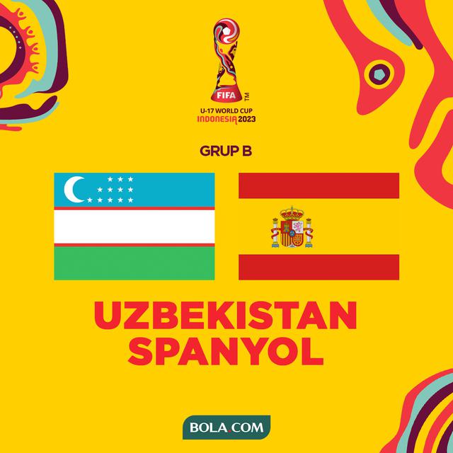 Piala Dunia U-17 - Uzbekistan Vs Spanyol