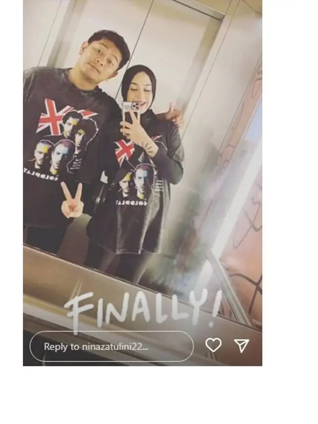 8 Potret Liburan Nina Zatulini dan Suami di London, Seru Banget
