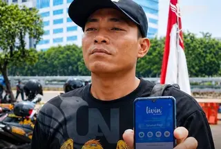 koordinator AMPB Supriyono alias Botok