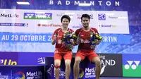 Ganda campuran Indonesia Tontowi Ahmad / Liliyana Natsir menyabet gelar juara di Prancis Terbuka Super Series 2017, Minggu (29/10/2017). (Humas PP PBSI)