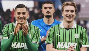 Jay Idzes (kiri), bek Sassuolo di Liga Italia Serie A 2025/2026. (Dok. X @SassuoloUS)