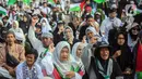 Polisi berjaga di sejumlah titik untuk mengamankan jalanya acara. (Liputan6.com/Angga Yuniar)