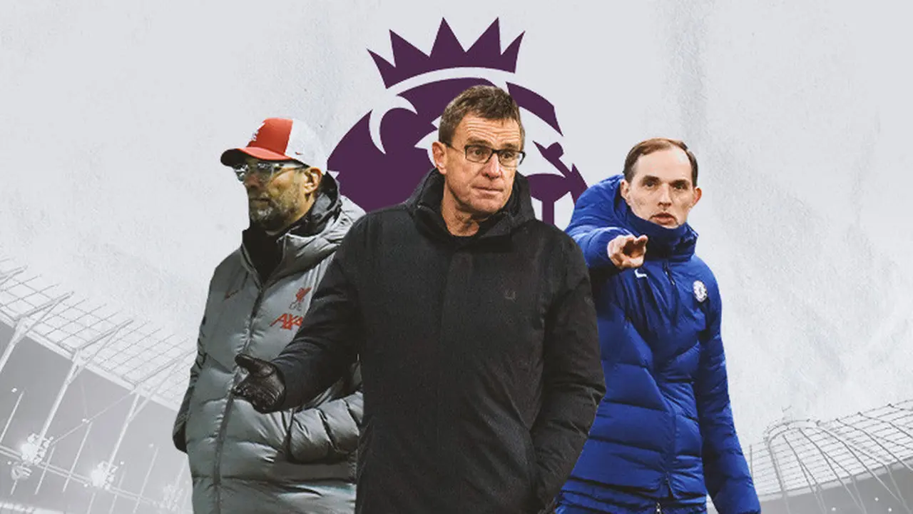 Premier League - Jurgen Klopp, Ralf Rangnick, Thomas Tuchel
