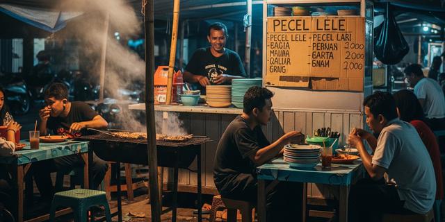 7 Model Warung Pecel Lele Terpal Sederhana yang Murah tapi Tetap Ramai Pembeli