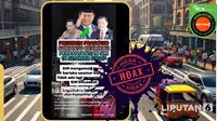 Presiden Prabowo Subianto menjadi salah satu tokoh yang menjadi sasaran hoaks.