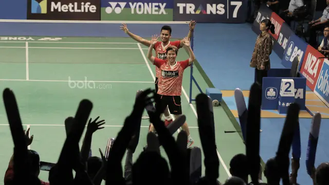 Pasangan Tontowi Ahmad/Liliyana Natsir