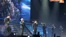 2PM sukses memuaskan hasrat 150 ribu penggemarnya dalam penampilan yang berlangsung 25 dan 26 Maret 2014 di Tokyo, Jepang (JYP Entertainment)