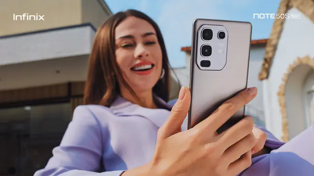 Infinix NOTE 50S 5G+. Credit: Infinix