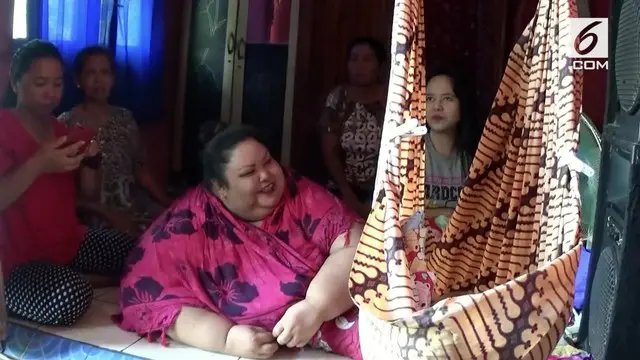 VIDEO: Curhatan Titi Wati, Penderita Obesitas Berbobot 350 Kg