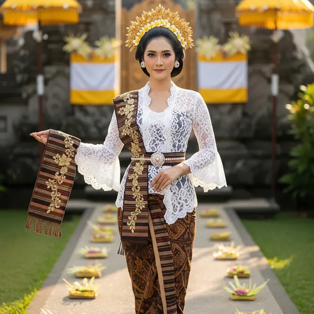 12 Model Kebaya Bali untuk Hari Raya Galungan, Pilihan Tradisional dan Modern