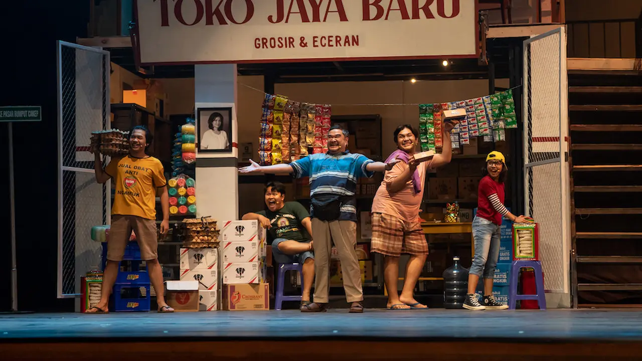Pementasan Drama Musikal Cek Toko Sebelah Tampil dengan Wajah Baru
