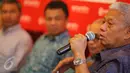 Mantan Kepala Densus 88 Polri, Irjen Purnawirawan Bekto Suprapto saat menjadi pembicara dalam diskusi bertajuk "Mengapa Teror Jakarta Tak Mampu Meneror Kita?" di Jakarta, Sabtu (15/1). (Liputan6.com/Faizal Fanani)