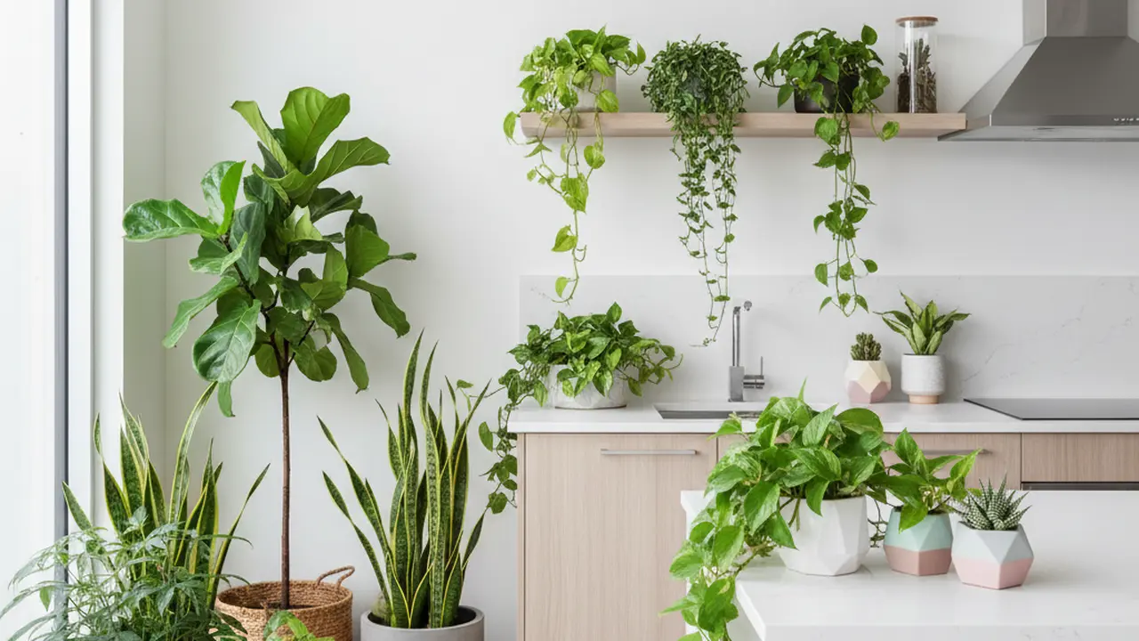 Dapur Monoton? Hiasi dengan 12 Tanaman Ini Agar Lebih Segar dan Fungsional