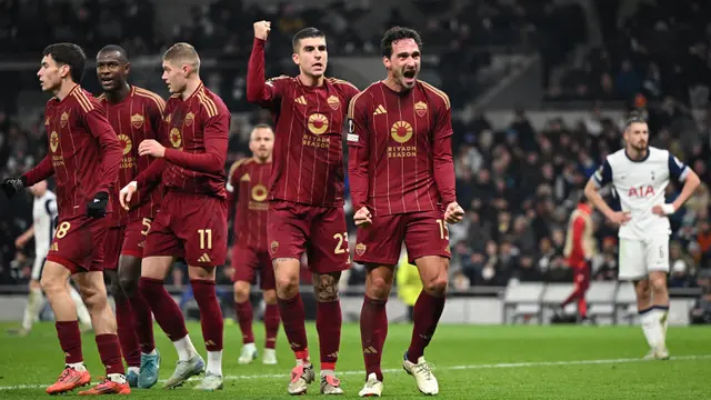 Sengit, Tottenham Hotspur Ditahan Imbang AS Roma