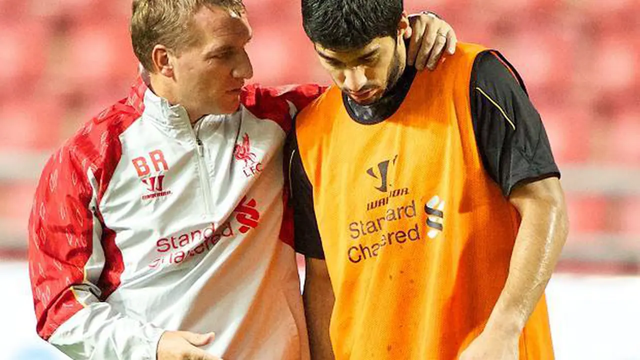 Brendan Rodgers dan Luis Suarez