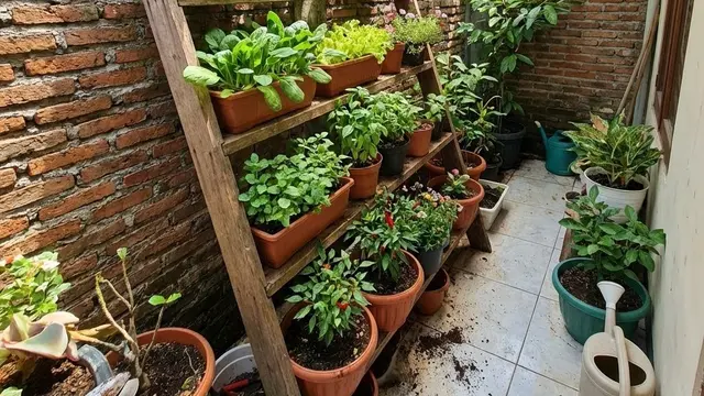Model Kebun Sayur Rumah Urban Farming