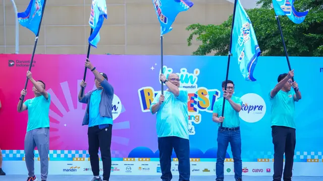 Livin’ Run Fest 2025 Palembang Sukses Hadirkan Sinergi Lari, Musik, UMKM, dan Inovasi Digital Bank Mandiri