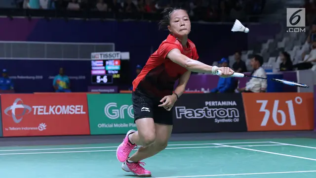 Langkah Fitriani Terhenti di 16 Besar