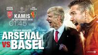 Arsenal FC vs FC Bâle (Liputan6.com/Abdillah)