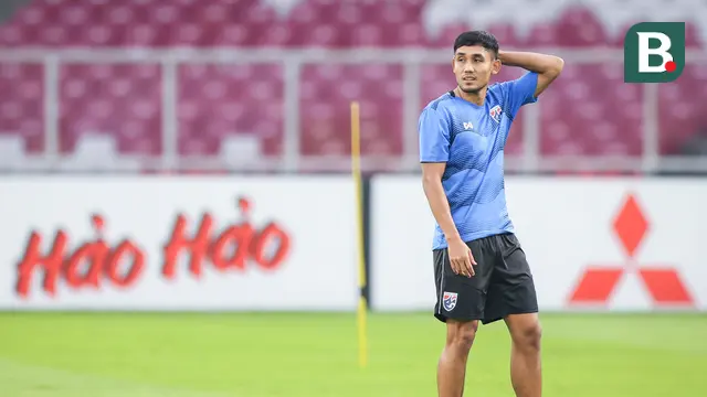 Official Training Timnas Thailand Jelang Laga Kontra Timnas Indonesia di Piala AFF 2022