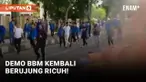 Demo BBM Naik di Gedung DPR Aceh Diwarnai Kericuhan