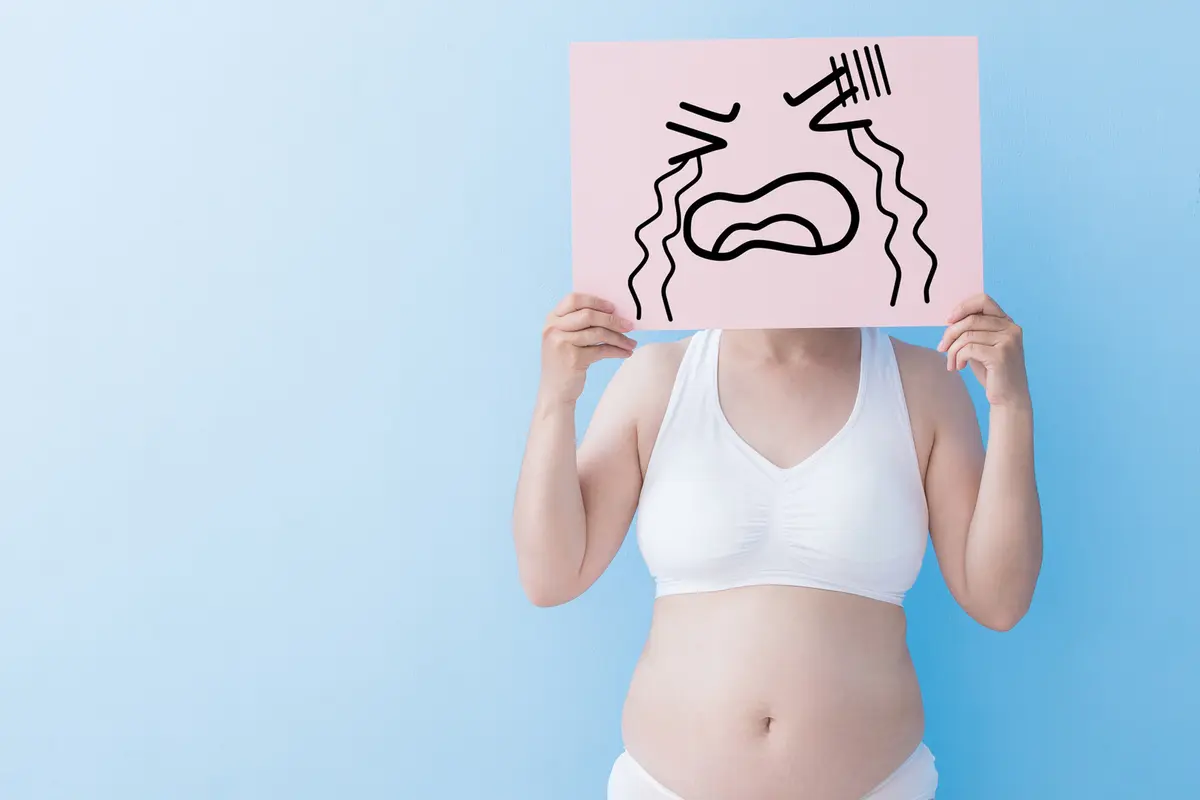 Ilustrasi Wanita gemuk