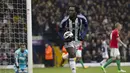 3. West Bromwich Albion (Pinjaman/17 Gol). Romelu Lukaku dipinjamkan oleh Chelsea ke West Bromwich Albion selama 1 musim, yaitu musim 2012/2013. Ia berhasil menjadi pilihan utama dan mencetak 17 gol dalam 38 penampilannya di semua ajang kompetisi. (AFP/Adrian Dennis)