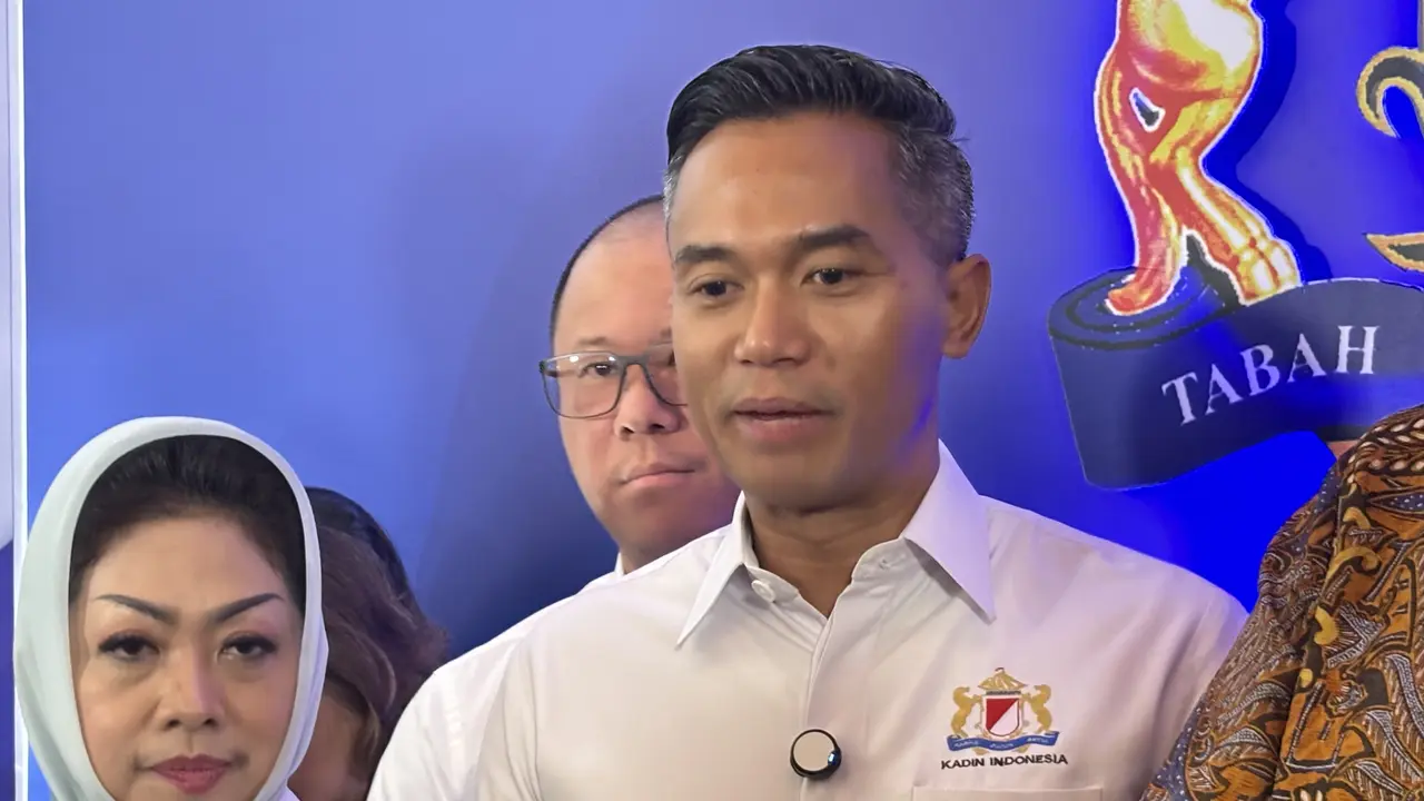 Ketua Umum Kamar Dagang dan Industri (Kadin) Indonesia Period 2024-2029 Anindya Bakrie. (Foto: Liputan6.com/Tira Santia)