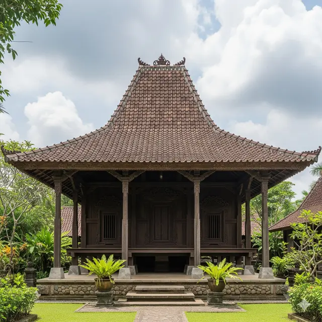 1. Rumah Limasan Trajumas