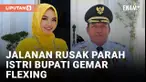 KONDISI JALAN DI TALIABU RUSAK PARAH, GAYA HIDUP ISTRI BUPATI JADI SOROTAN KARENA SUKA FLEXING