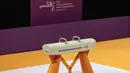 Kompetisi ini merupakan salah satu ajang tertinggi di dunia gimnastik dengan diikuti oleh atlet-atlet terbaik dari berbagai negara. (AFP/Yasuyoshi Chiba)