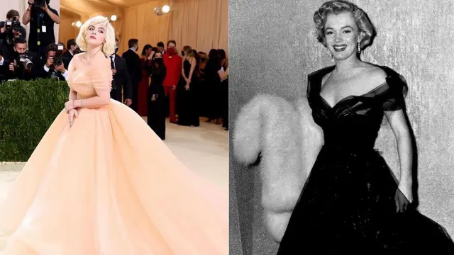 Billie Eilish Tampil Bergaya Aristokrat Punk dengan Gaun Korset Gucci di Met Gala 2022