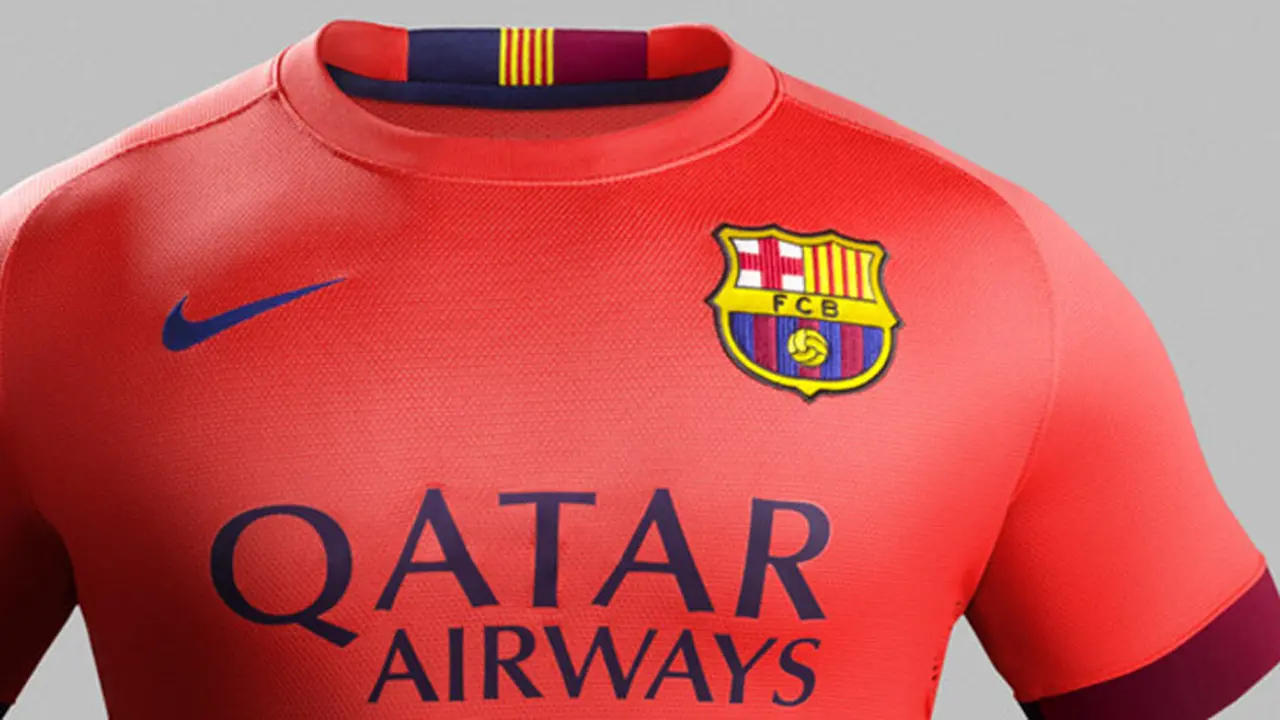 Jersey tandang Barcelona