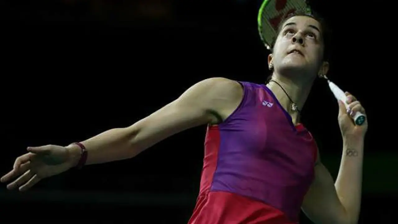 Carolina Marin punta tato tersembunyi di lengan kirinya