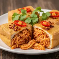 Resep Tahu Isi Ayam Suwir Pedas (AI)