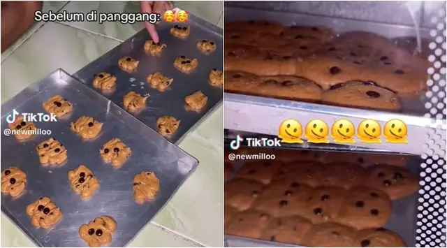 6 Potret sebelum dan sesudah kue Lebaran dipanggang, feel nyesek karena gagalnya tembus layar